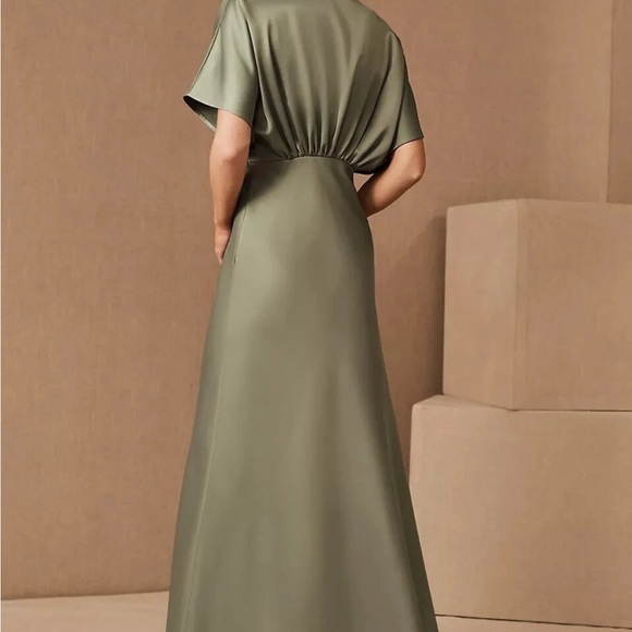 BHLDN Olive Green Maxi Dress - Picture 2 of 7